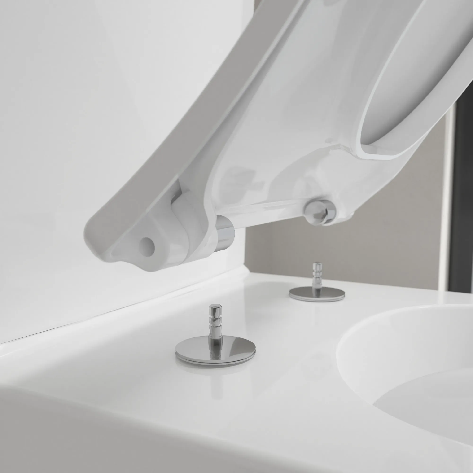 WC-Sitz SlimSeat „Venticello“ in Weiß Alpin, Soft Closing, Quick Release WC-Sitz SlimSeat „Venticello“ in Weiß Alpin, Soft Closing, Quick Release