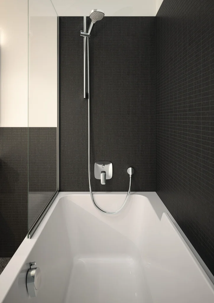 Hansgrohe Logis Einhebel-Wannenmischer Unterputz, Chrom, 2 Verbraucher, Keramikmischsystem, einstellbare Temperaturbegrenzung, automatische Rückstellung, Wandmontage Hansgrohe Logis Einhebel-Wannenmischer Unterputz, Chrom, 2 Verbraucher, Keramikmischsystem, einstellbare Temperaturbegrenzung, automatische Rückstellung, Wandmontage