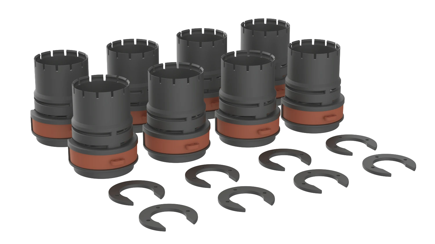 Bette Verriegelung für BetteLevel Montagefüße „BetteLevel“ 20 cm (8 Stück) Bette Verriegelung für BetteLevel Montagefüße „BetteLevel“ 20 cm (8 Stück)