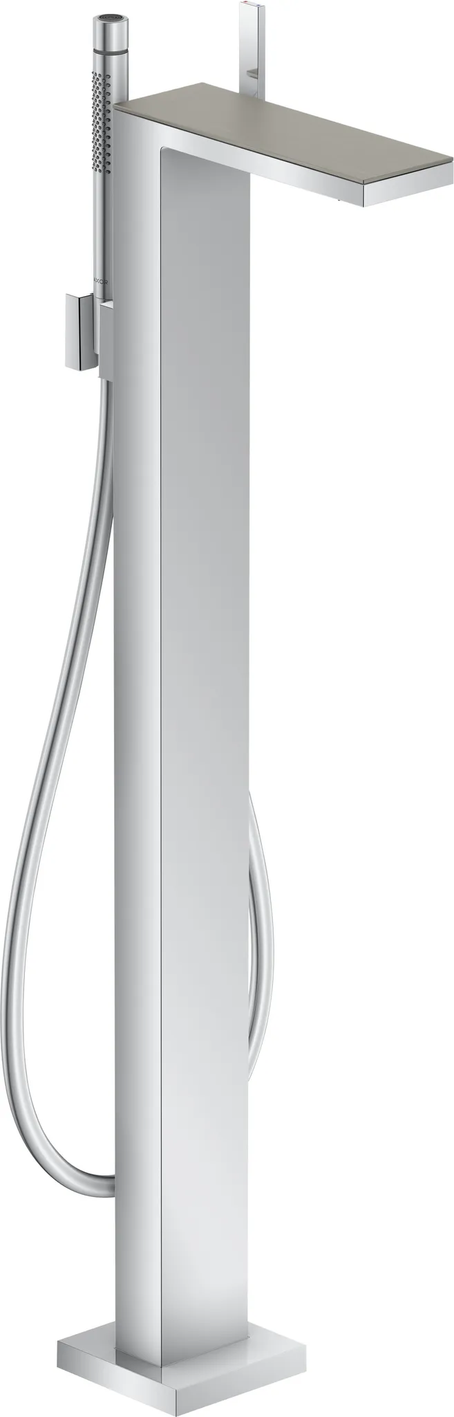 AXOR MyEdition Einhebel-Wannenmischer bodenstehend ohne Platte Chrom
