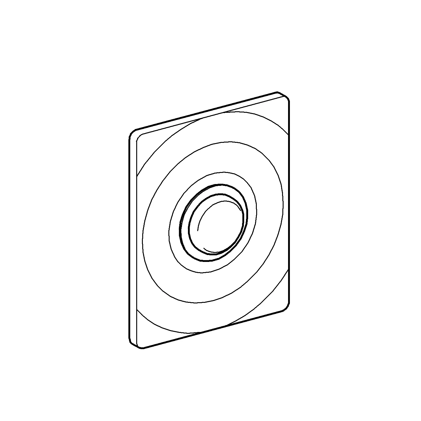 Grohe Surf WC-Betätigung 37069, senkrechte Montage, Messing, chrom Grohe Surf WC-Betätigung 37069, senkrechte Montage, Messing, chrom