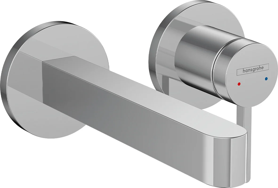 Hansgrohe Finoris Einhebel-Waschtischmischer Unterputz, Chrom, Ausladung 168 mm, Hebelgriff, Laminarstrahl, max. Durchfluss 5 l/min Hansgrohe Finoris Einhebel-Waschtischmischer Unterputz, Chrom, Ausladung 168 mm, Hebelgriff, Laminarstrahl, max. Durchfluss 5 l/min