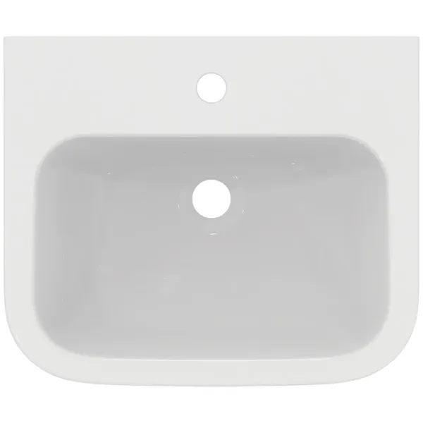 Waschbecken „Contour21“ 50 × 42 × 19,5 cm, Hahnlochposition mittig Waschbecken „Contour21“ 50 × 42 × 19,5 cm, Hahnlochposition mittig