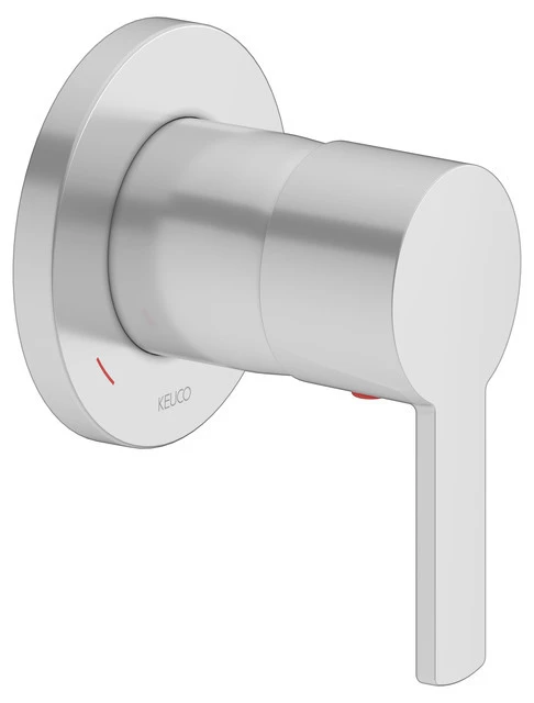 KEUCO PLAN BLUE Einhebelmischer Unterputz Aluminium-finish