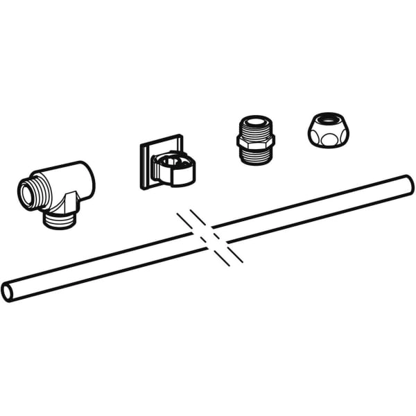 Wasseranschlussset für AP-Spülkästen, für AquaClean Tuma WC-Aufsätze Wasseranschlussset für AP-Spülkästen, für AquaClean Tuma WC-Aufsätze