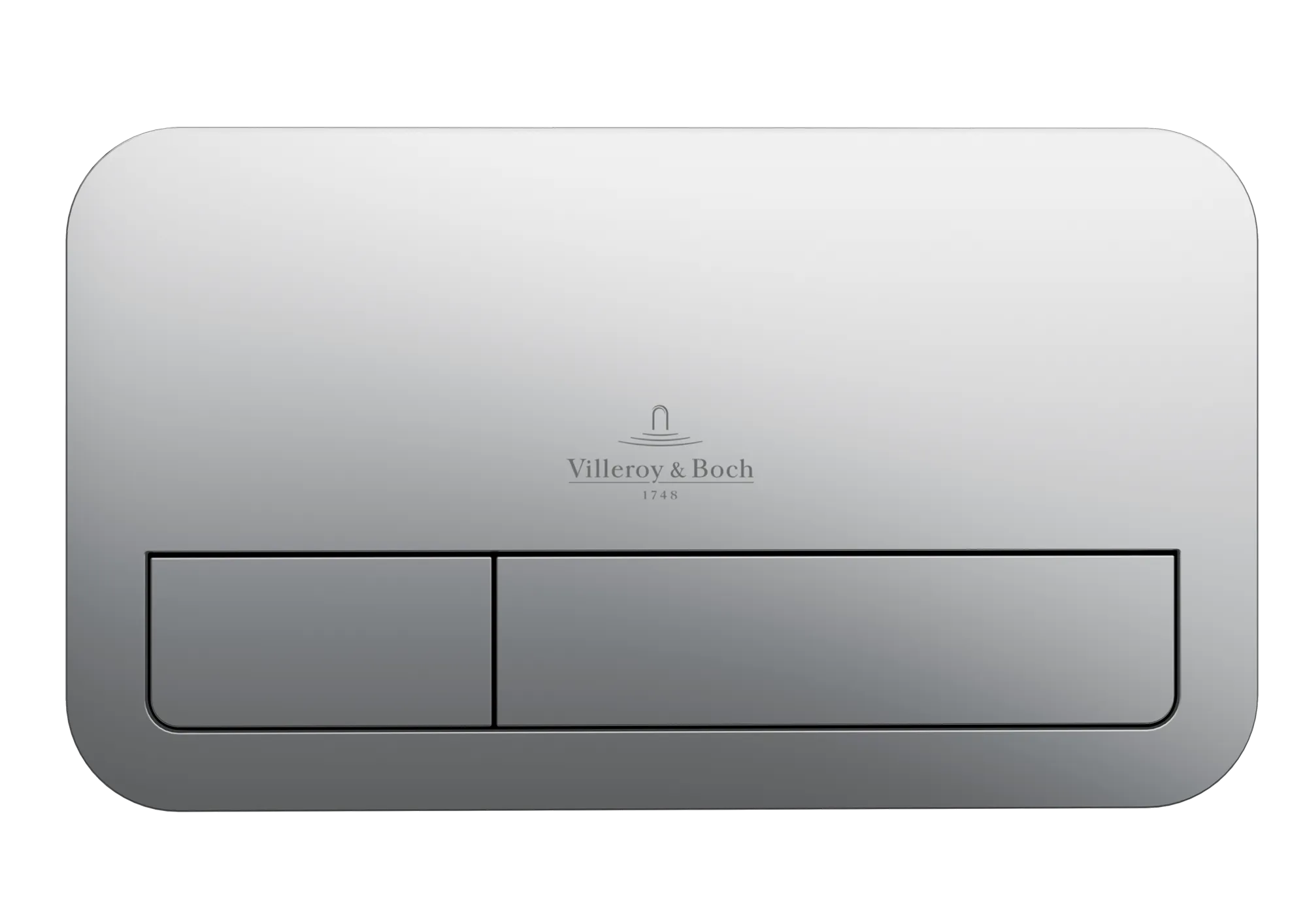 WC-Betätigungsplatte ViConnect Installationssysteme 922490, 253 x 145 x 10 mm, 2-Mengen-Spülung, Chrom Edelmatt WC-Betätigungsplatte ViConnect Installationssysteme 922490, 253 x 145 x 10 mm, 2-Mengen-Spülung, Chrom Edelmatt