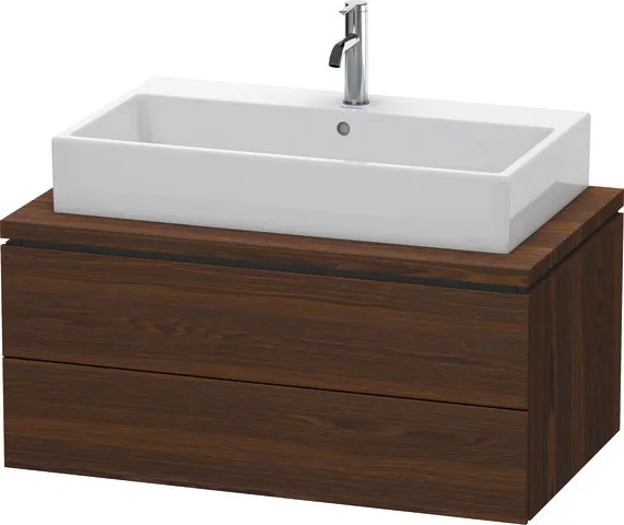 Duravit Waschtischunterschrank wandhängend „L-Cube“ 92 × 40 × 54,7 cm Nussbaum gebürstet Duravit Waschtischunterschrank wandhängend „L-Cube“ 92 × 40 × 54,7 cm Nussbaum gebürstet