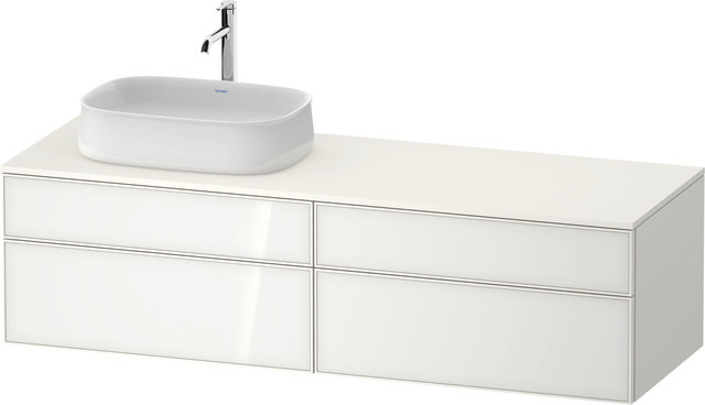 Duravit Waschtischunterschrank wandhängend „Zencha“ 160 × 44,2 × 55 cm