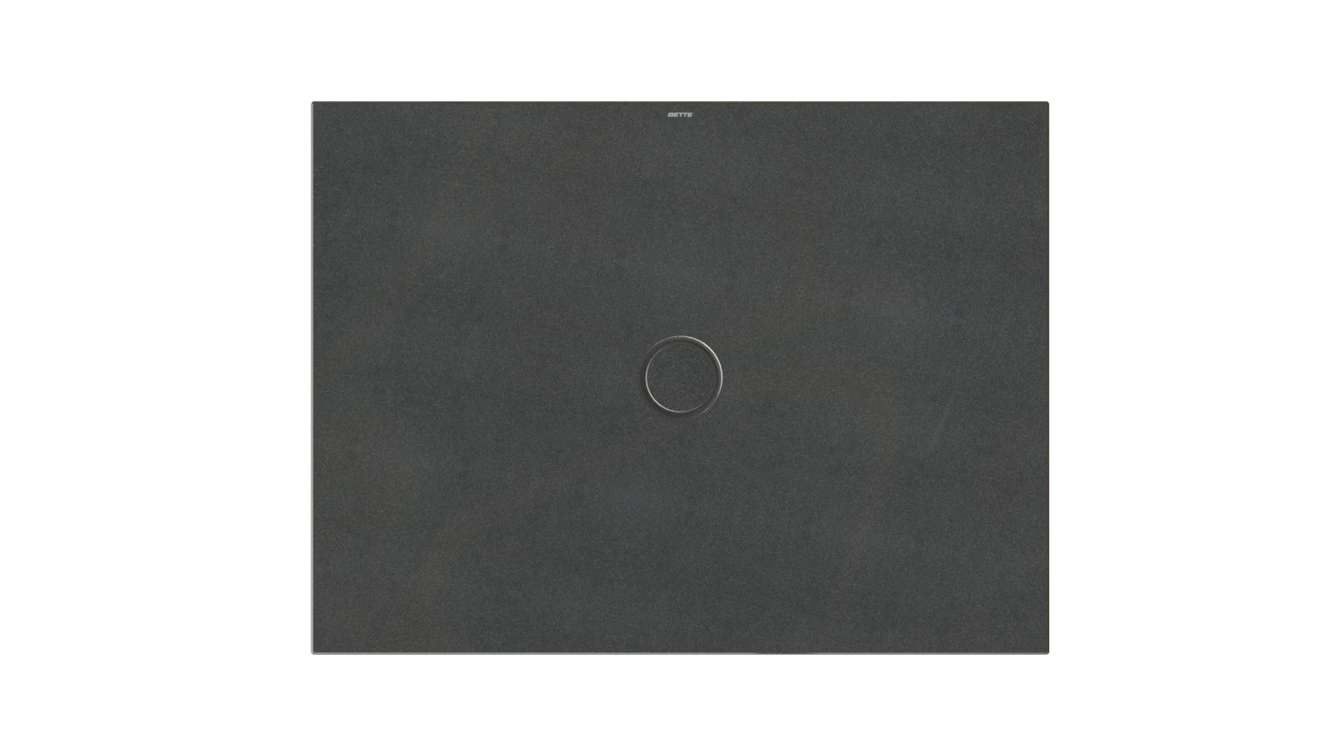 Bette rechteck Duschwanne „BetteFloor“ 1200 × 900 mm ohne Oberflächenbeschichtung, mit BetteGlasur Plus, ohne Wannenträger, in Midnight