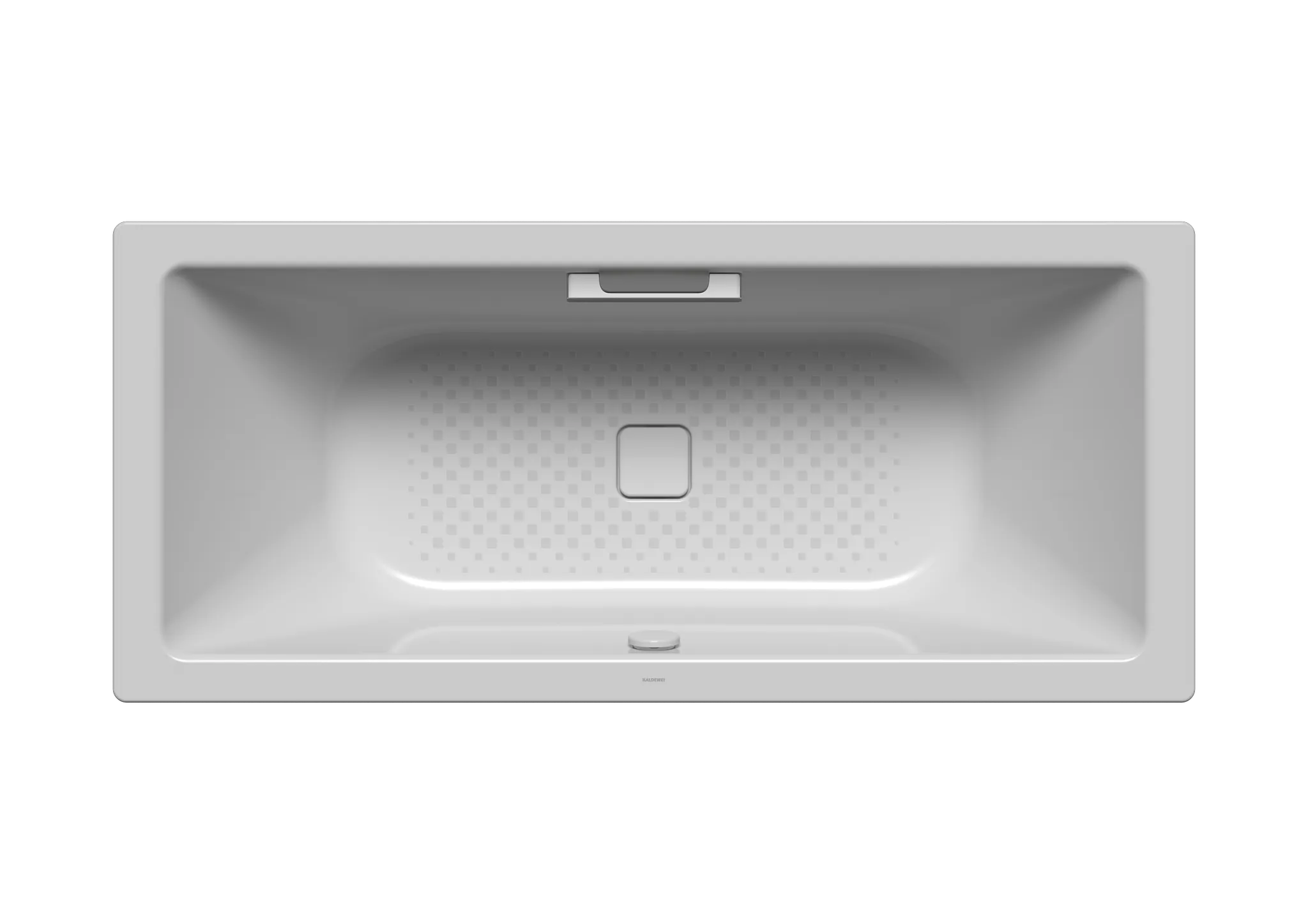 Kaldewei Badewanne „Conoduo“ rechteck 180 × 80 cm, mit Grifflochbohrungen in manhattan