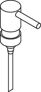 HEWI Pumpenkopf 6,6 cm HEWI Pumpenkopf 6,6 cm