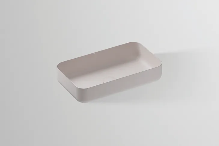 Waschbecken „SR-Serie“ 599 × 118 mm in Oyster Matt Waschbecken „SR-Serie“ 599 × 118 mm in Oyster Matt