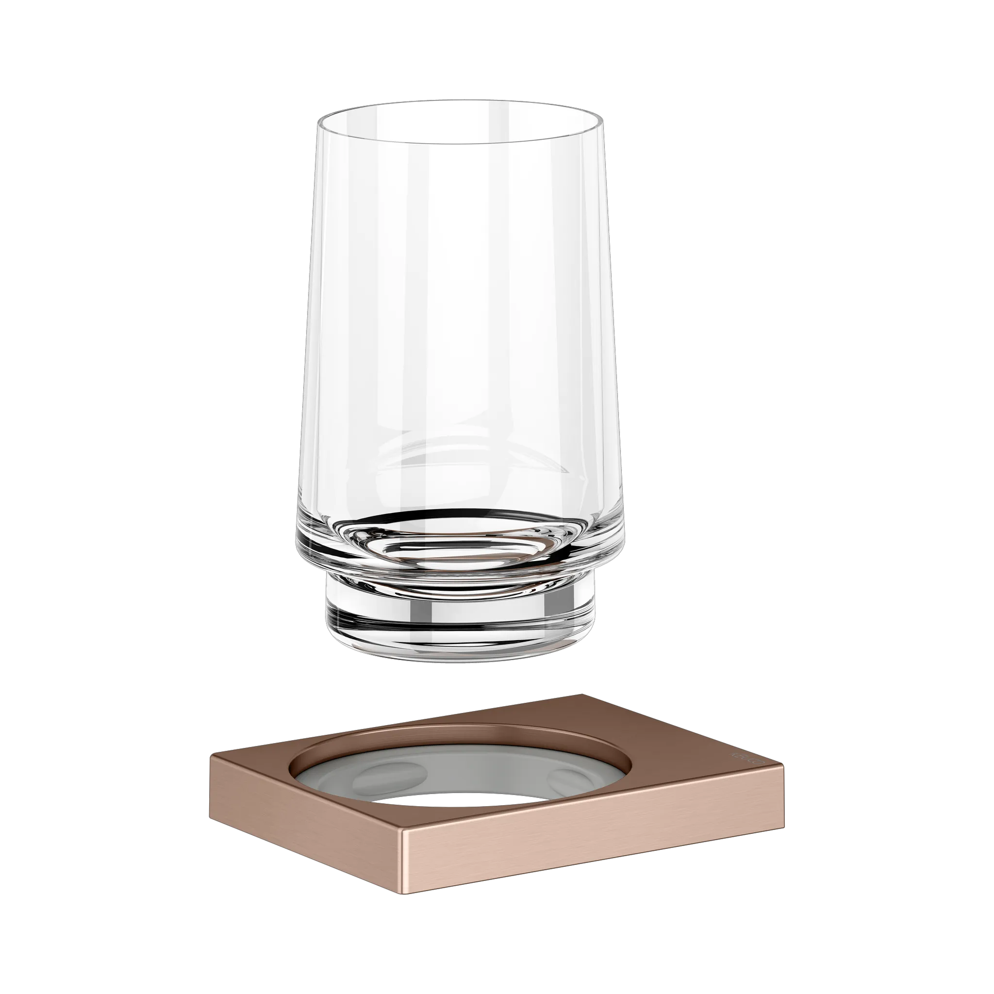 KEUCO EDITION 11 Glashalter Rotgold gebürstet KEUCO EDITION 11 Glashalter Rotgold gebürstet