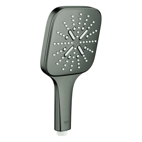 Handbrause Rainshower SmartActive 130 Cube 26582, 3 Strahlarten, Brauseboden chrom, 9,5 l/min Durchflusskonstanthalter Handbrause Rainshower SmartActive 130 Cube 26582, 3 Strahlarten, Brauseboden chrom, 9,5 l/min Durchflusskonstanthalter