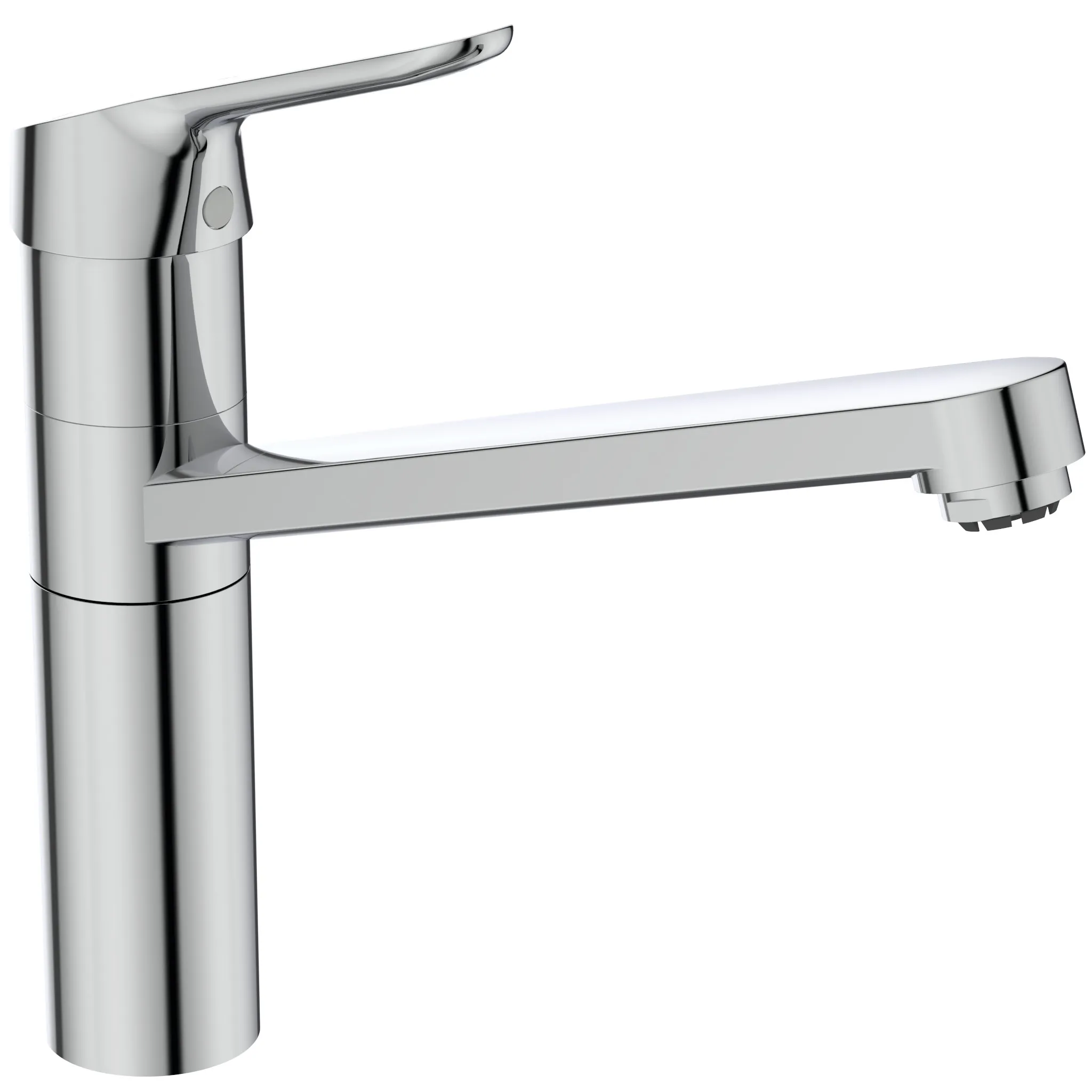 Küchenarmatur Ceraflex, Niederdruck, mit hohem Rohrauslauf, Ausladung 222 mm, Chrom Küchenarmatur Ceraflex, Niederdruck, mit hohem Rohrauslauf, Ausladung 222 mm, Chrom