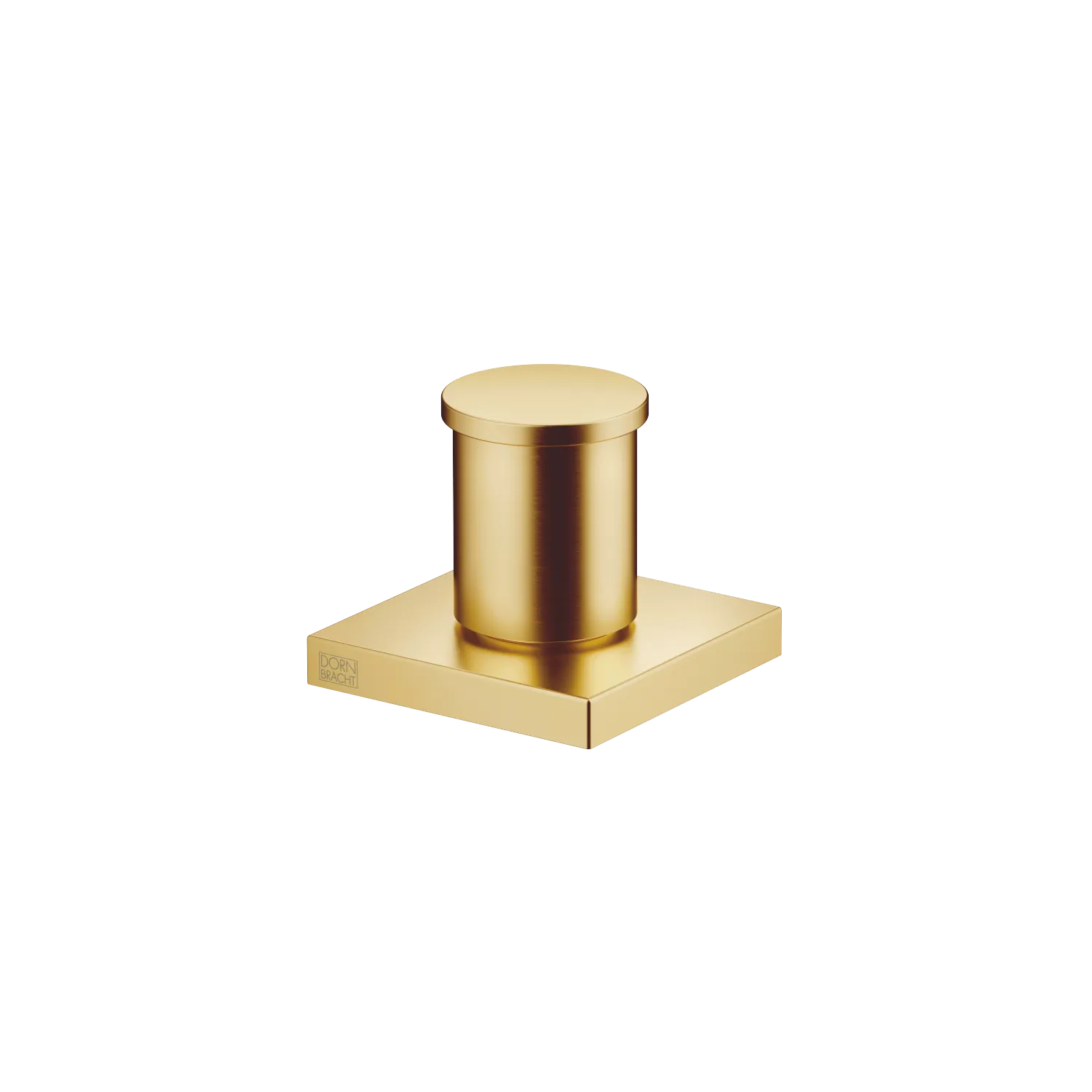 Dornbracht Zweiwege-Umstellung SERIENSPEZIFISCH Gold gebürstet PVD, Bohrungsdurchmesser 32 mm, Rosette 60 x 60 mm, Anschluss 1/2", max. Durchfluss 64,9 l/min bei 3 bar Fließdruck