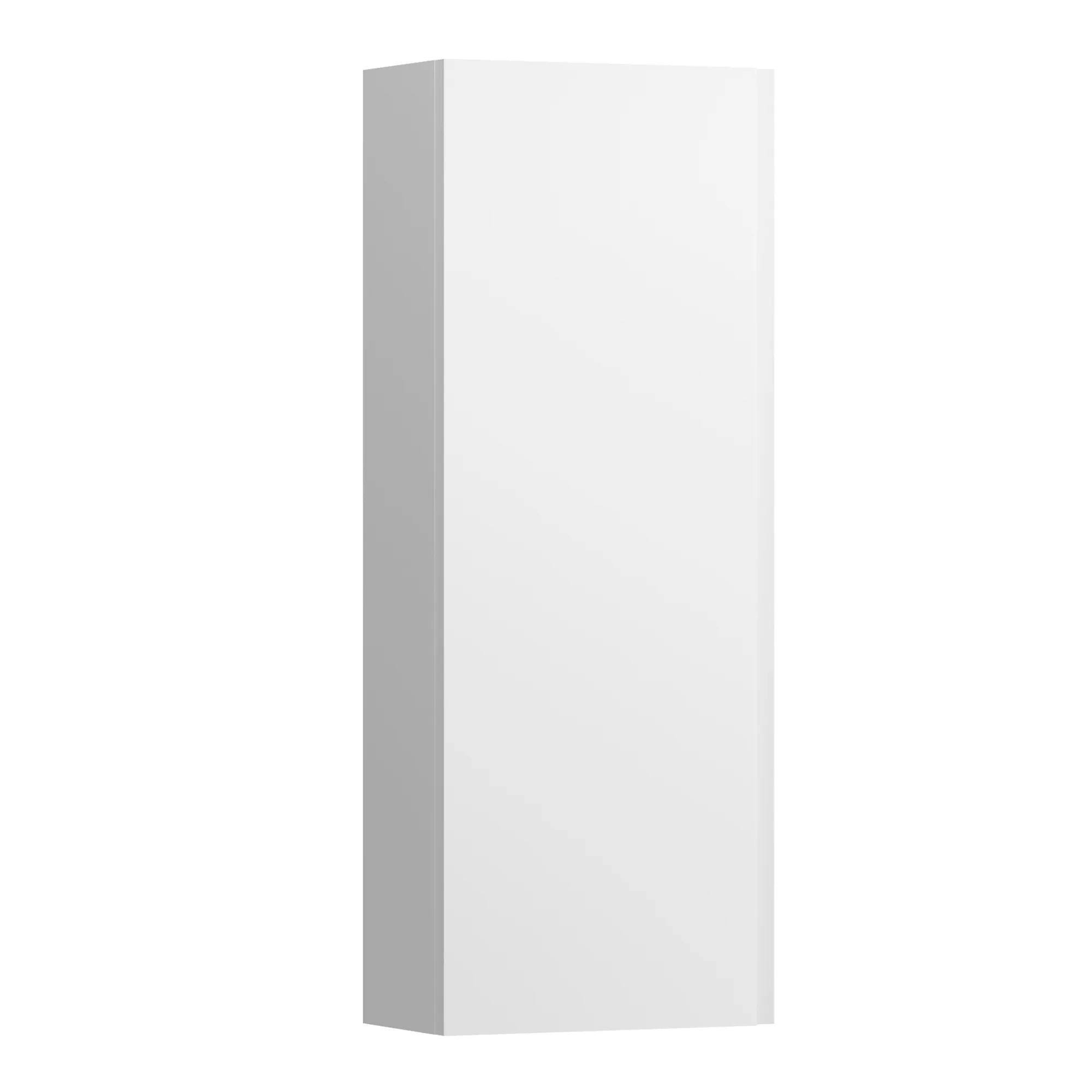 Laufen Halbhochschrank „LANI“ 353 × 900 × 184 mm in Weiß (glänzend), Weiß glänzend, Anschlag links