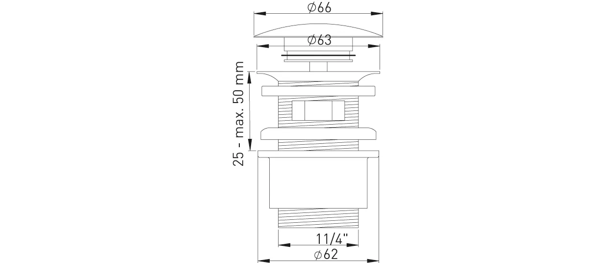 Design-Excentergarnitur 1 1/4″ RAL 1004 Druckverschlussstopfen gewölbt rund Design-Excentergarnitur 1 1/4″ RAL 1004 Druckverschlussstopfen gewölbt rund
