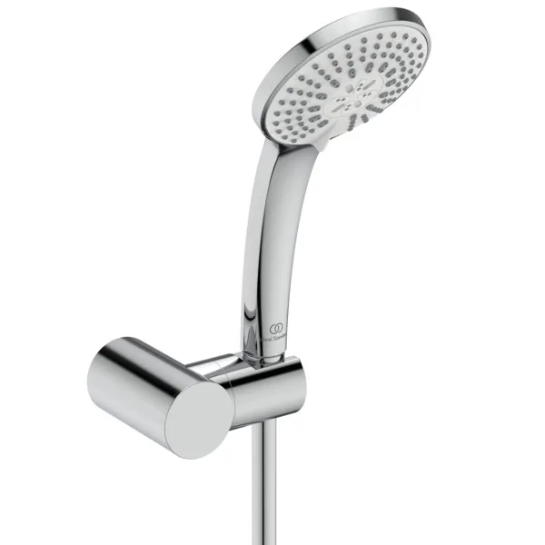 Ideal Standard IdealRain BD986AA Handbrause-Set M3 3-Funktions-Handbrause Ø100mm Chrom Ideal Standard IdealRain BD986AA Handbrause-Set M3 3-Funktions-Handbrause Ø100mm Chrom