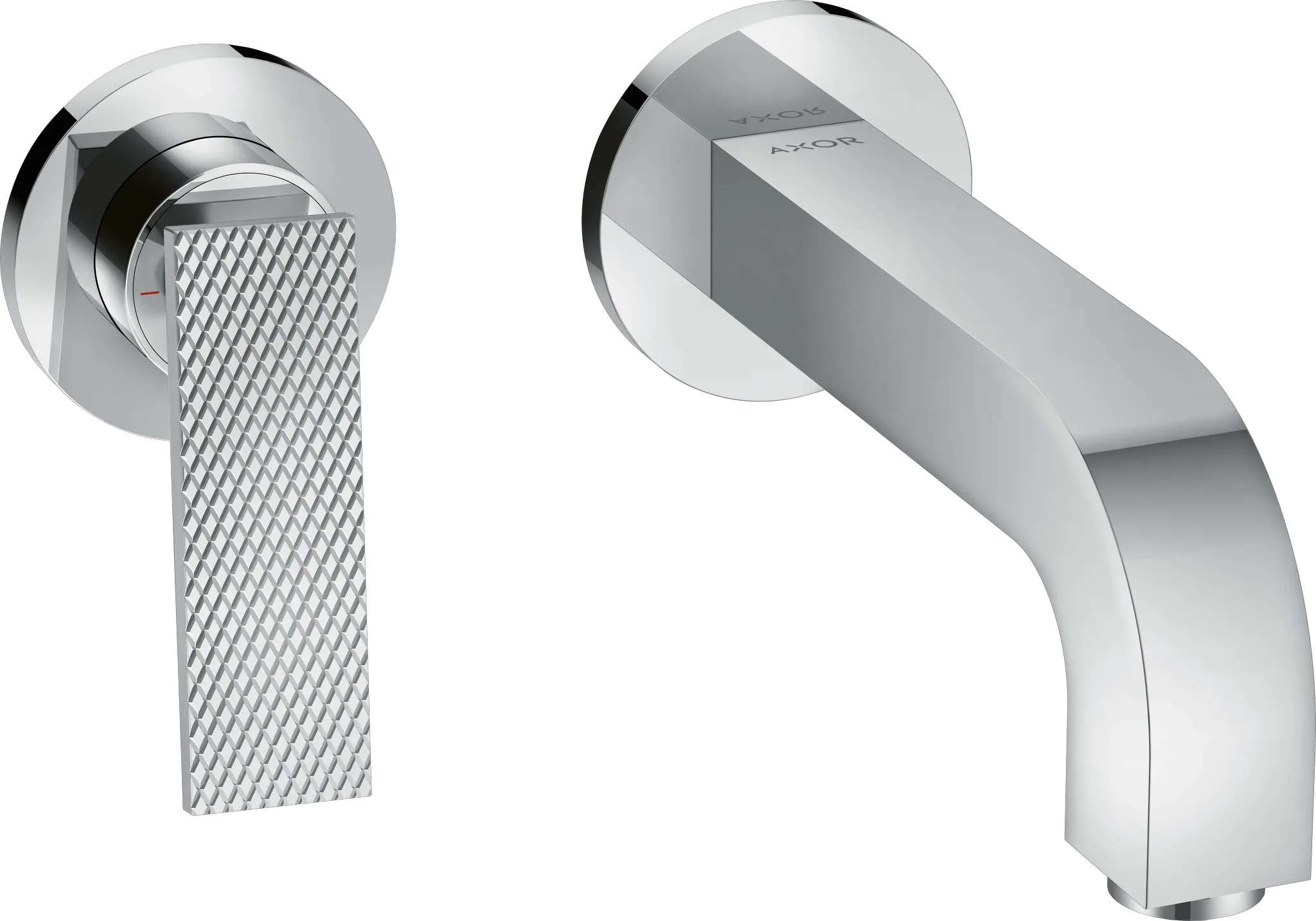 Hansgrohe AXOR Citterio Einhebel-Waschtischmischer Unterputz Wandmontage Hebelgriff Rautenschliff Chrom Hansgrohe AXOR Citterio Einhebel-Waschtischmischer Unterputz Wandmontage Hebelgriff Rautenschliff Chrom
