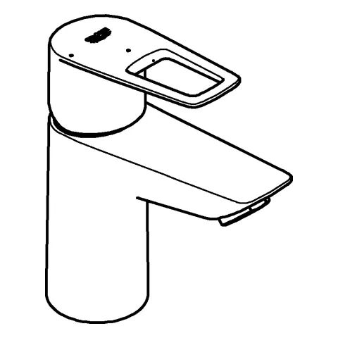 Grohe BauLoop Einhand-Waschtischbatterie, S-Size, Energie-Sparfunktion, chrom Grohe BauLoop Einhand-Waschtischbatterie, S-Size, Energie-Sparfunktion, chrom