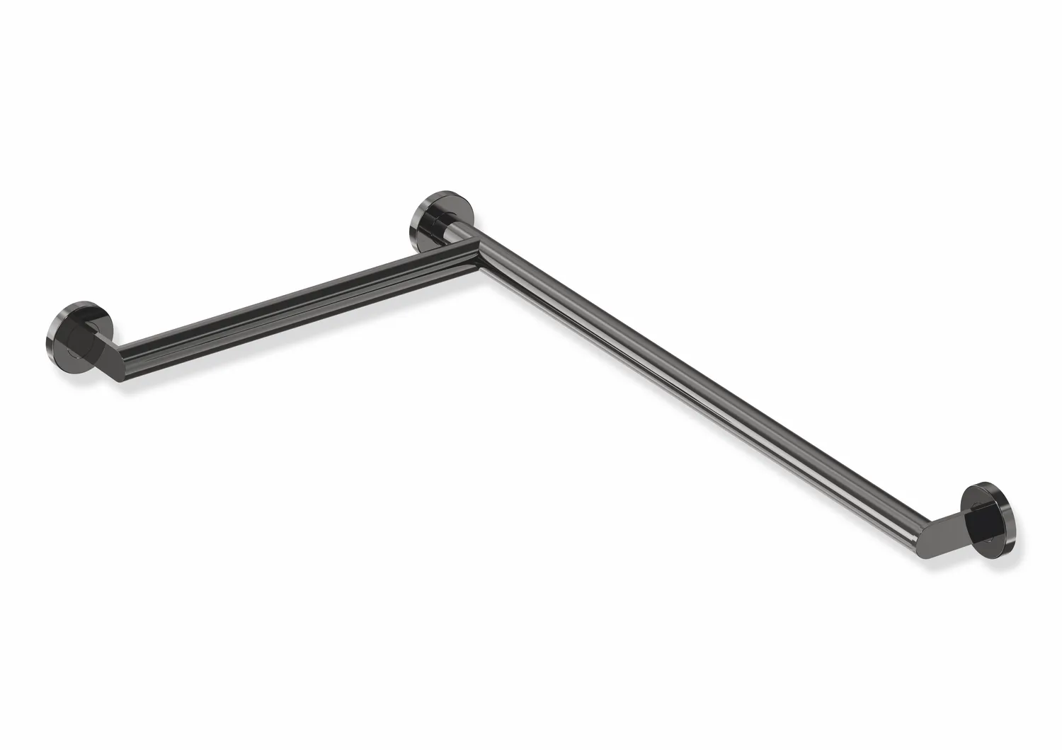 HEWI System 900 Duschhandlauf, Edelstahl, PVD, links, 765/475 mm HEWI System 900 Duschhandlauf, Edelstahl, PVD, links, 765/475 mm