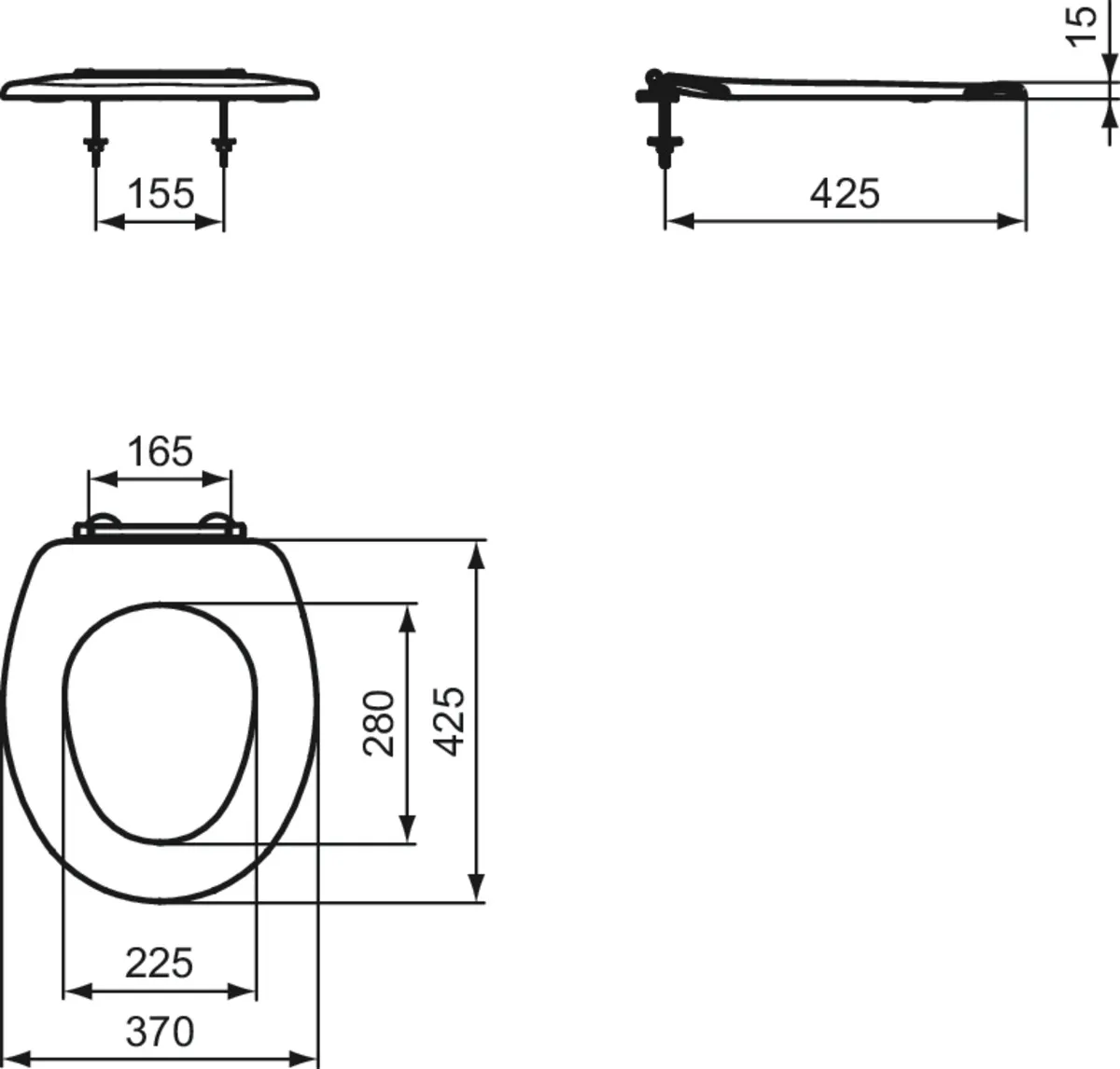 Ideal Standard WC-Sitz „Contour21“