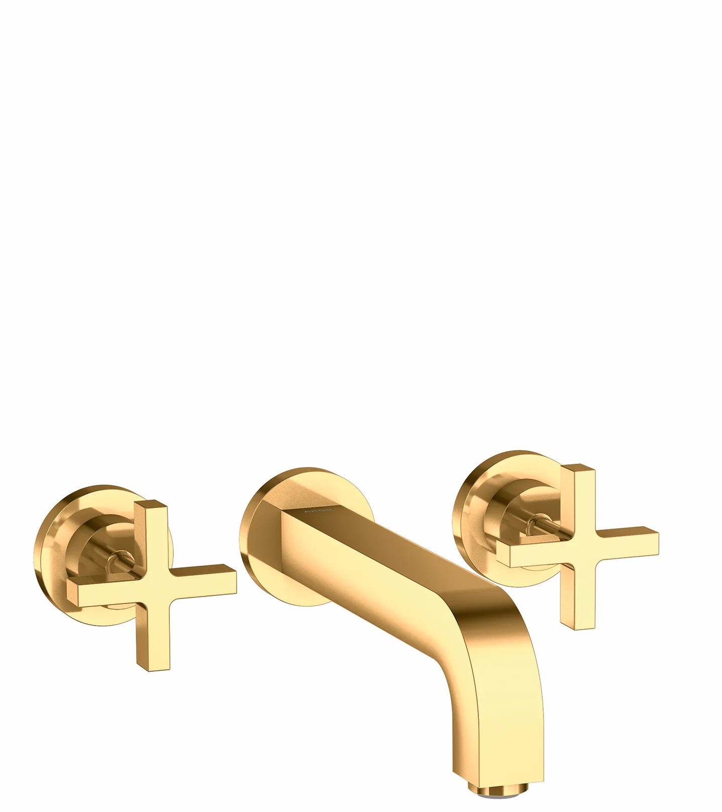 3-Loch Waschtischarm.Axor Citterio Wand Fertigset lang m.Kreuzgriffen chrom 3-Loch Waschtischarm.Axor Citterio Wand Fertigset lang m.Kreuzgriffen chrom