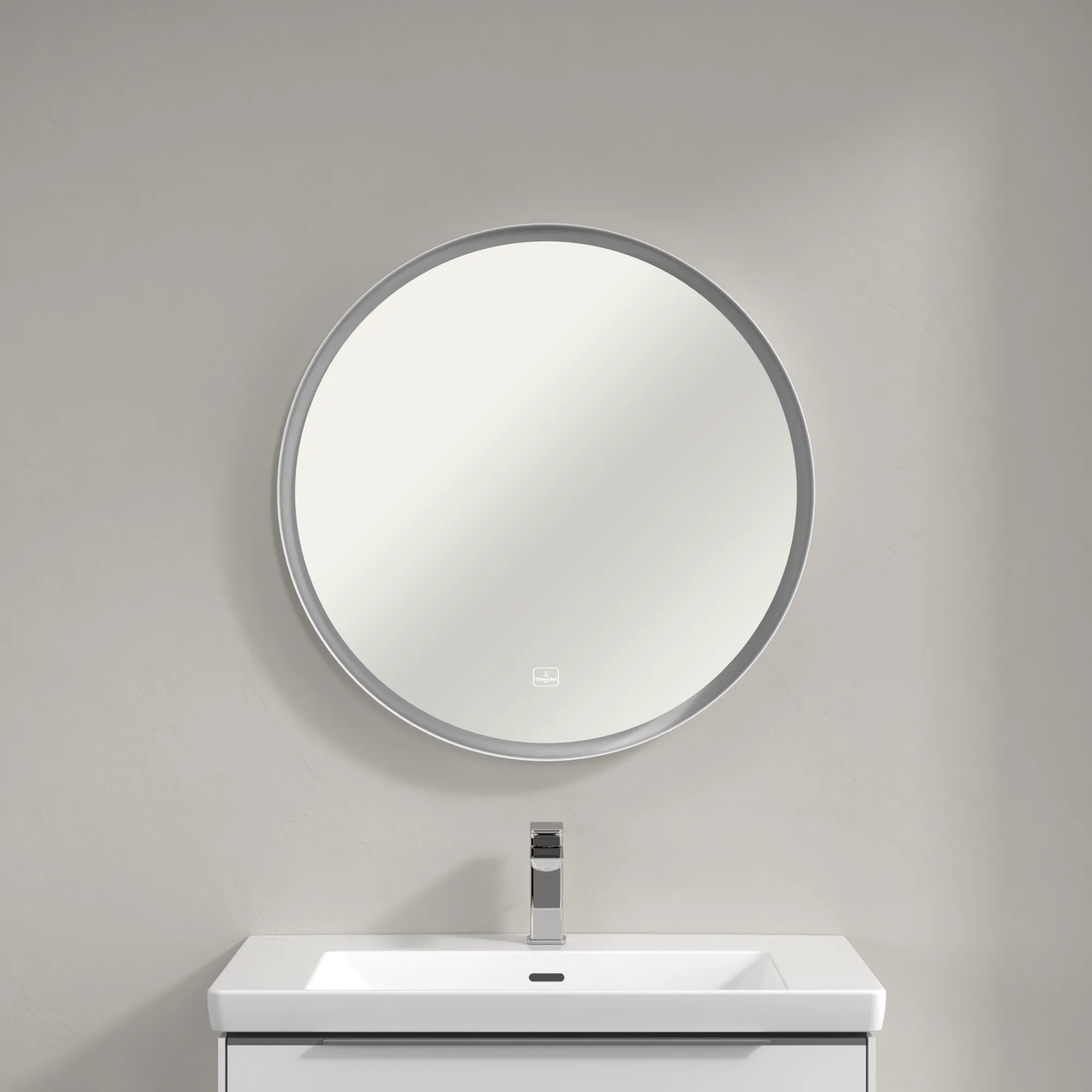 Villeroy & Boch Spiegel „Subway 3.0“ ⌀ 712 mm in White Matt Villeroy & Boch Spiegel „Subway 3.0“ ⌀ 712 mm in White Matt