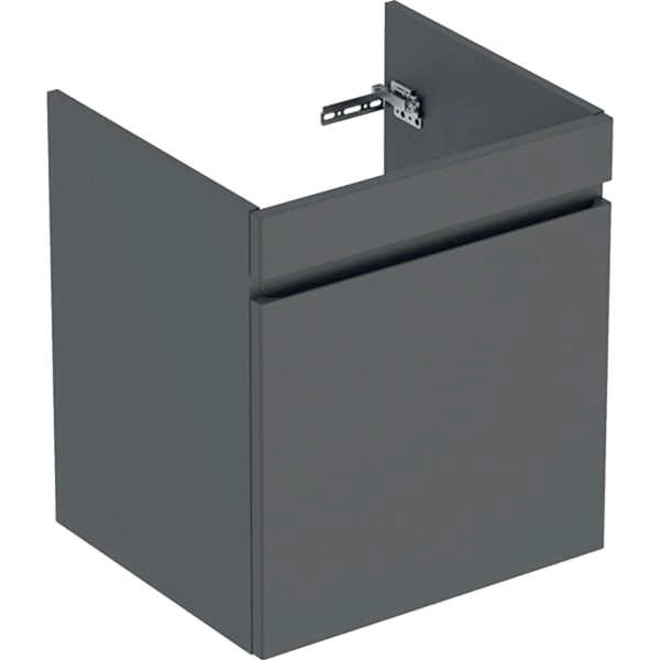 Geberit Renova Plan Unterschrank für Möbelwaschtisch, lava, 53,8 x 60,5 x 47,3 cm, wandhängend, vormontiert Geberit Renova Plan Unterschrank für Möbelwaschtisch, lava, 53,8 x 60,5 x 47,3 cm, wandhängend, vormontiert