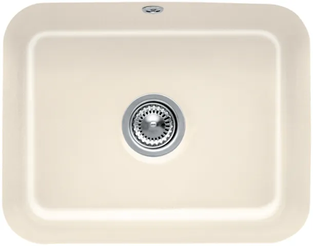 Villeroy & Boch Unterbau-Küchenspülbecken „Cisterna“ 60C 550 × 440 × 200 mm in Fossil