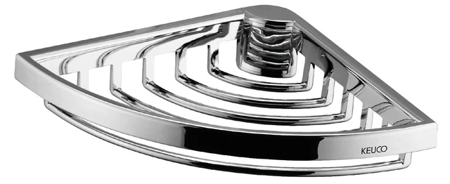 Duschablagen 24943010000 Eckseifenkorb abnehmbar verchromt Duschablagen 24943010000 Eckseifenkorb abnehmbar verchromt