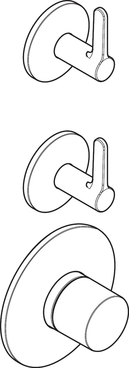 Hansgrohe AXOR One Thermostatmodul Unterputz für 2 Verbraucher mit Hebelgriff, Chrom