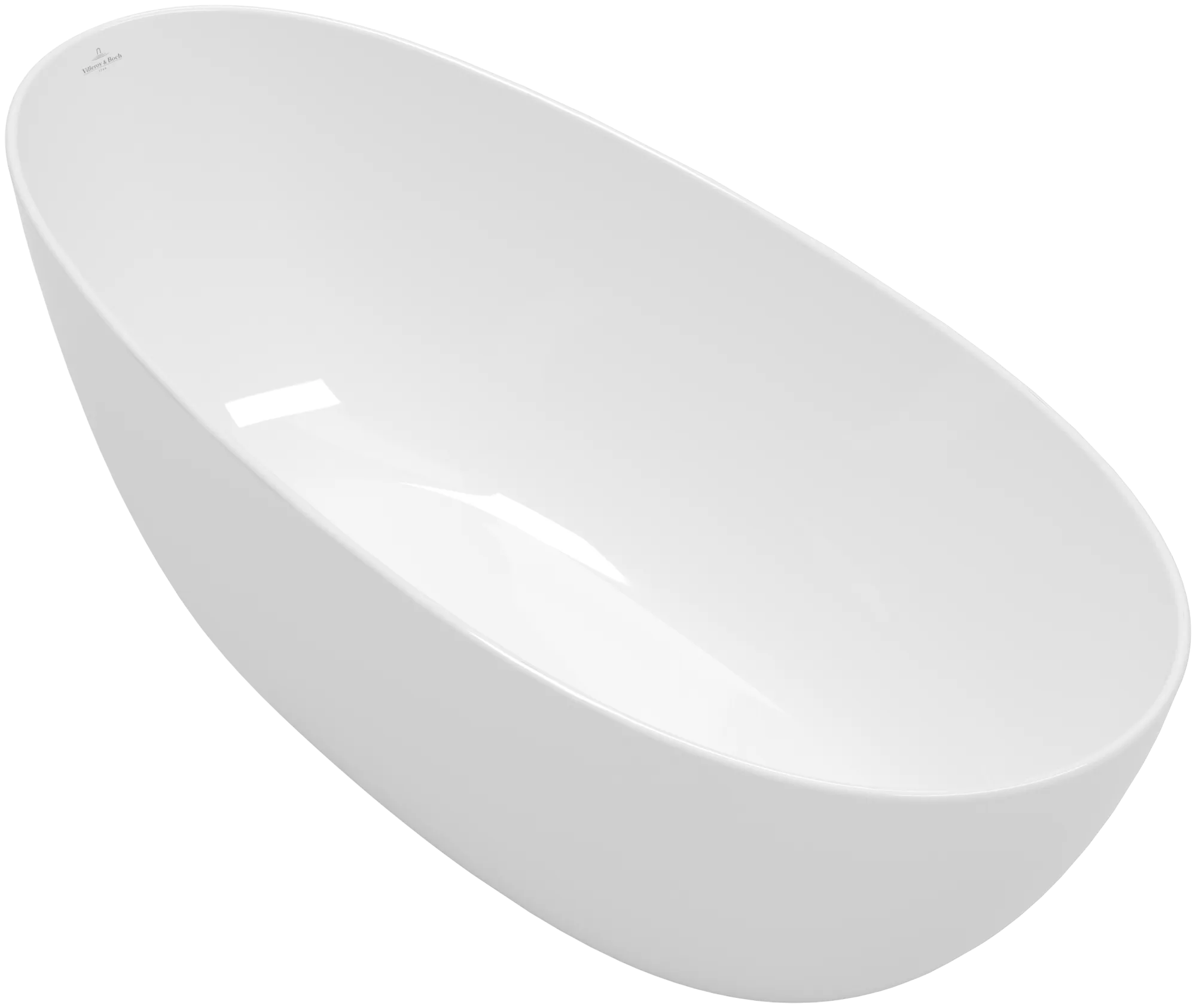 Villeroy & Boch Badewanne „Antao“ freistehend oval 170 × 75 cm in Weiß Alpin Villeroy & Boch Badewanne „Antao“ freistehend oval 170 × 75 cm in Weiß Alpin