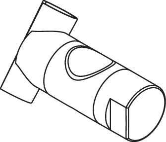 Halter für Handbrause „System 900“ Halter für Handbrause „System 900“