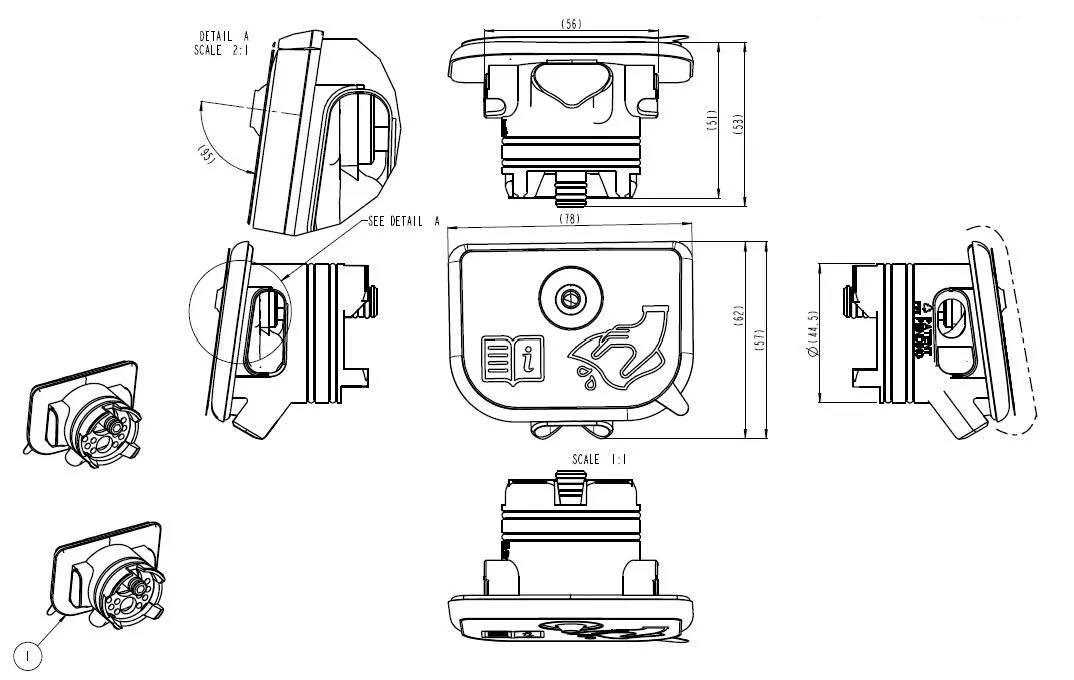 VitrA Ersatzteil Spülverteiler Flush 2.0 Bidetfunktion PBT, Version 2024, Weiß Hochglanz VitrA Ersatzteil Spülverteiler Flush 2.0 Bidetfunktion PBT, Version 2024, Weiß Hochglanz