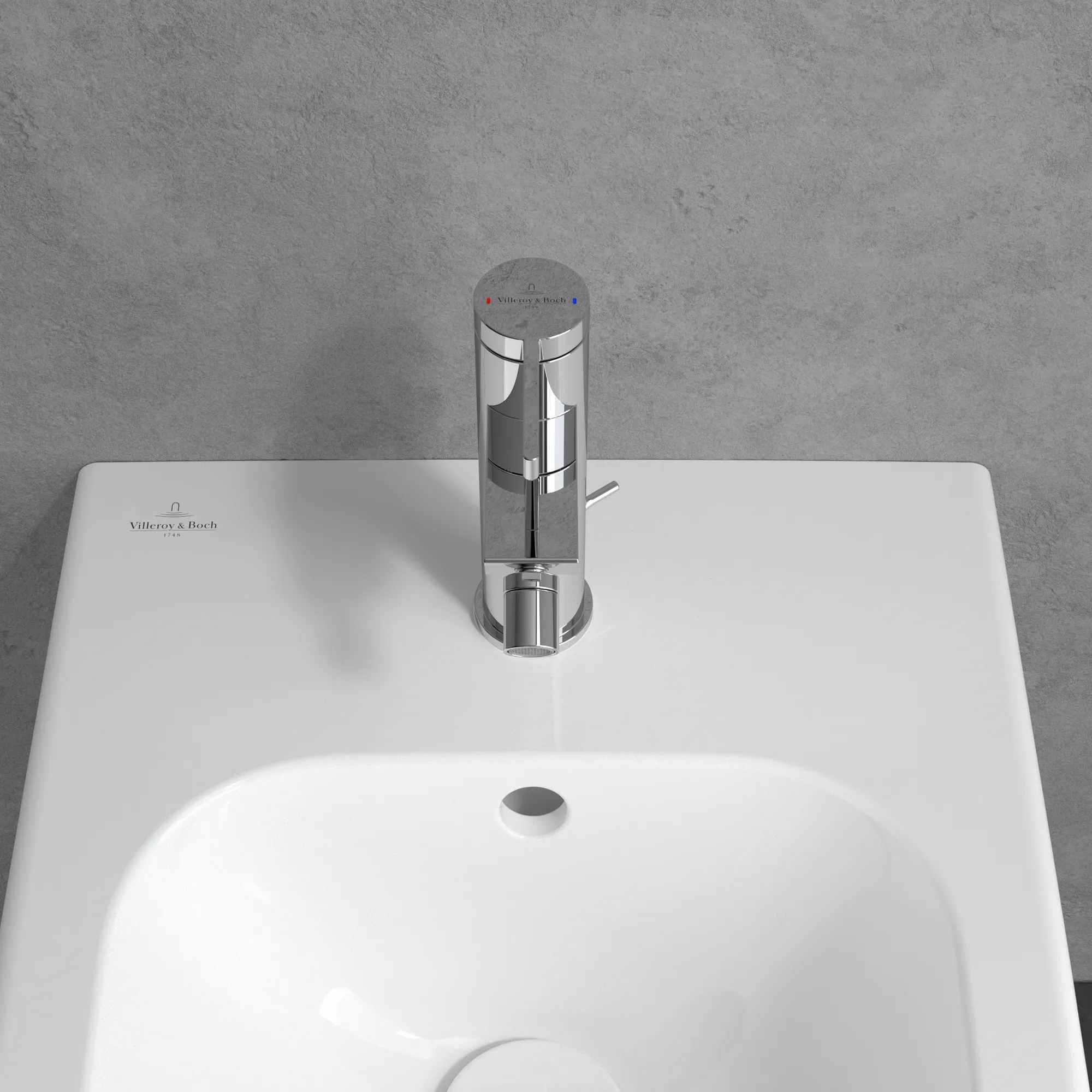 Einhebel-Bidetarmatur Dawn T106201150, 38 x 166 x 122 mm, Chrom Einhebel-Bidetarmatur Dawn T106201150, 38 x 166 x 122 mm, Chrom