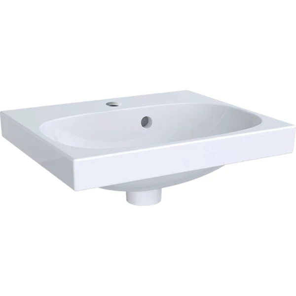 Wandwaschtisch „Acanto“, rechteckig 45 × 38,2 cm Becken: mittig / Größe: 45 × 38,2 cm / Hahnlochposition: mittig / Oberflächenveredelung: ohne Oberflächenveredelung / Überlauf: mit Überlauf Wandwaschtisch „Acanto“, rechteckig 45 × 38,2 cm Becken: mittig / Größe: 45 × 38,2 cm / Hahnlochposition: mittig / Oberflächenveredelung: ohne Oberflächenveredelung / Überlauf: mit Überlauf