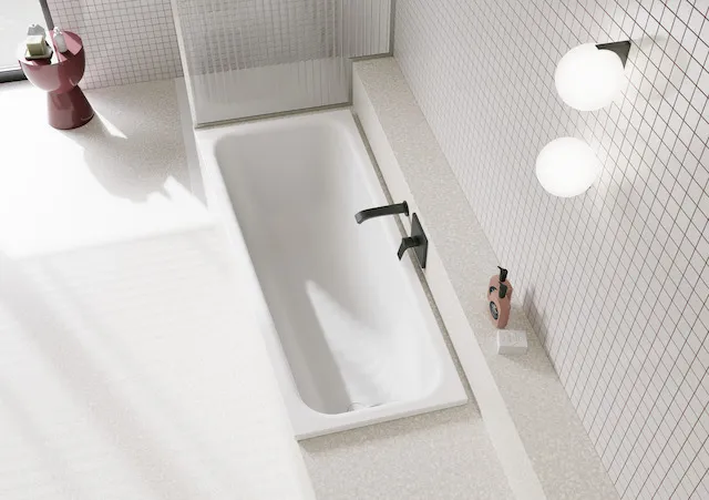 Bette BetteSpace S Badewanne Edelweiß links 1700x750x420 mm glasierter Titan-Stahl Einbau Unterbau 30 mm Randhöhe 1-Sitzer Raumspar-Badewanne Bette BetteSpace S Badewanne Edelweiß links 1700x750x420 mm glasierter Titan-Stahl Einbau Unterbau 30 mm Randhöhe 1-Sitzer Raumspar-Badewanne