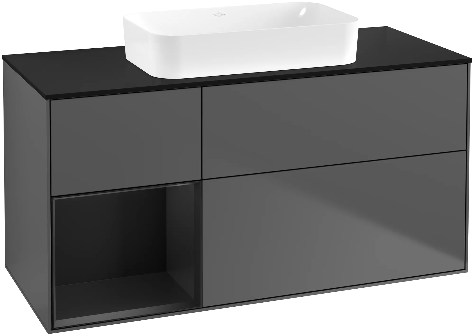 Villeroy & Boch Finion Waschbeckenunterschrank G70, anthrazit