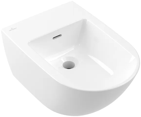 Villeroy & Boch Wand-Bidet „Subway 3.0“ wandhängend, Befestigung verdeckt 375 × 560 × 270 mm in Weiß Alpin