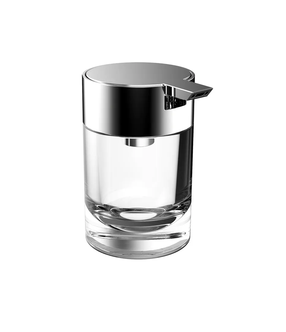 emco System 2 Seifenspender Standmodell, Glasteil klar, Kunstoffpumpe, chrom emco System 2 Seifenspender Standmodell, Glasteil klar, Kunstoffpumpe, chrom