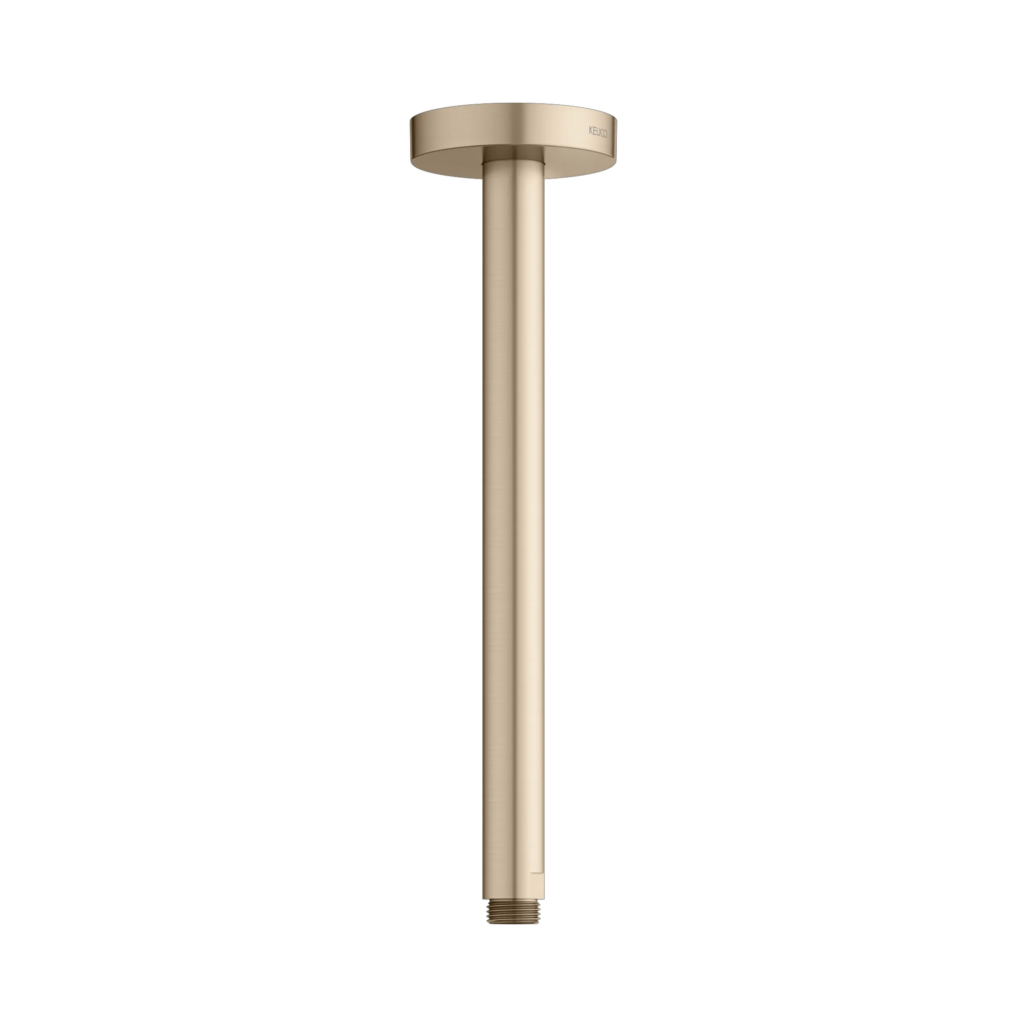 KEUCO Brausearm Deckenmontage rund 300 mm Bronze gebürstet