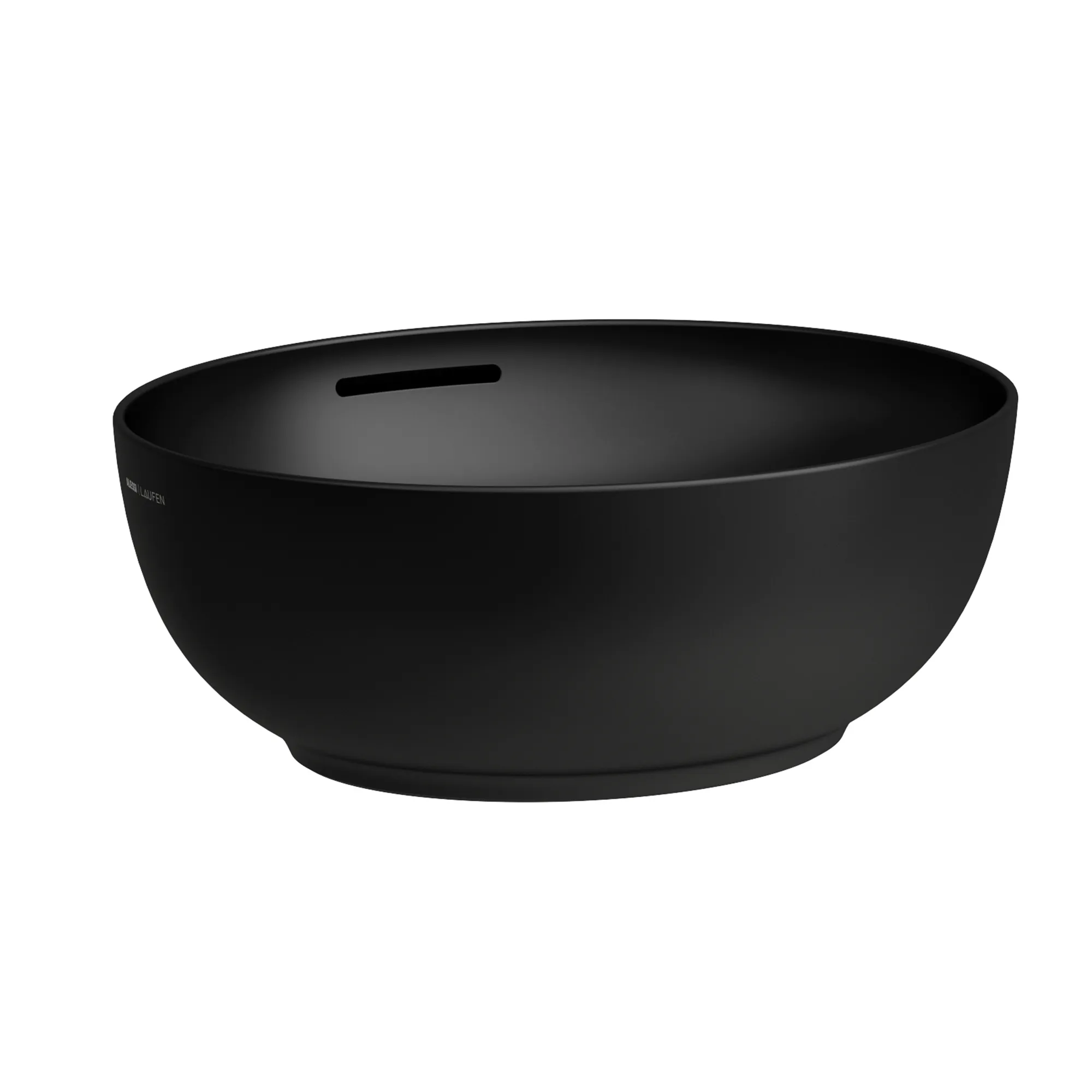 Laufen Waschtisch-Schale ILBAGNOALESSI, oval, 400x450x170 mm, Schwarz matt, inkl. Ablaufventil mit Ventilabdeckung Laufen Waschtisch-Schale ILBAGNOALESSI, oval, 400x450x170 mm, Schwarz matt, inkl. Ablaufventil mit Ventilabdeckung