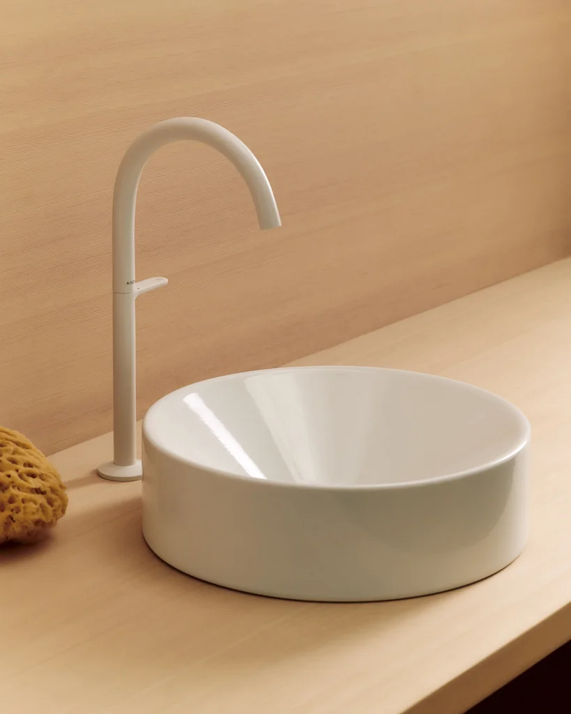 Hansgrohe AXOR MyEdition Platte 200 mm, Amerikanischer Nussbaum, abnehmbar