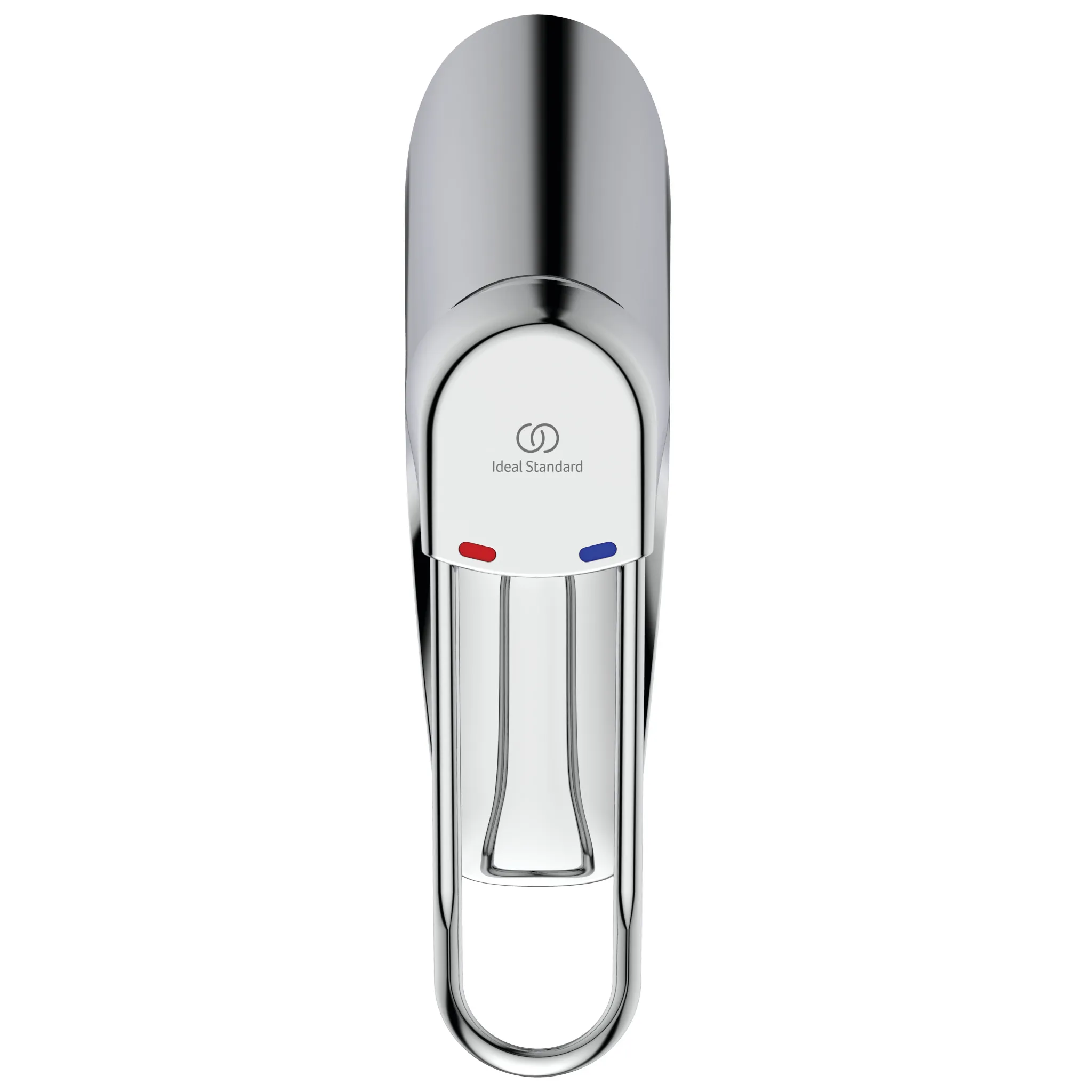 Waschtischarmatur Ceramix Blue, mit Bügelgriff, ohne Ablaufgarnitur, mit CU-Rohren, Ausladung 135mm, Chrom Waschtischarmatur Ceramix Blue, mit Bügelgriff, ohne Ablaufgarnitur, mit CU-Rohren, Ausladung 135mm, Chrom