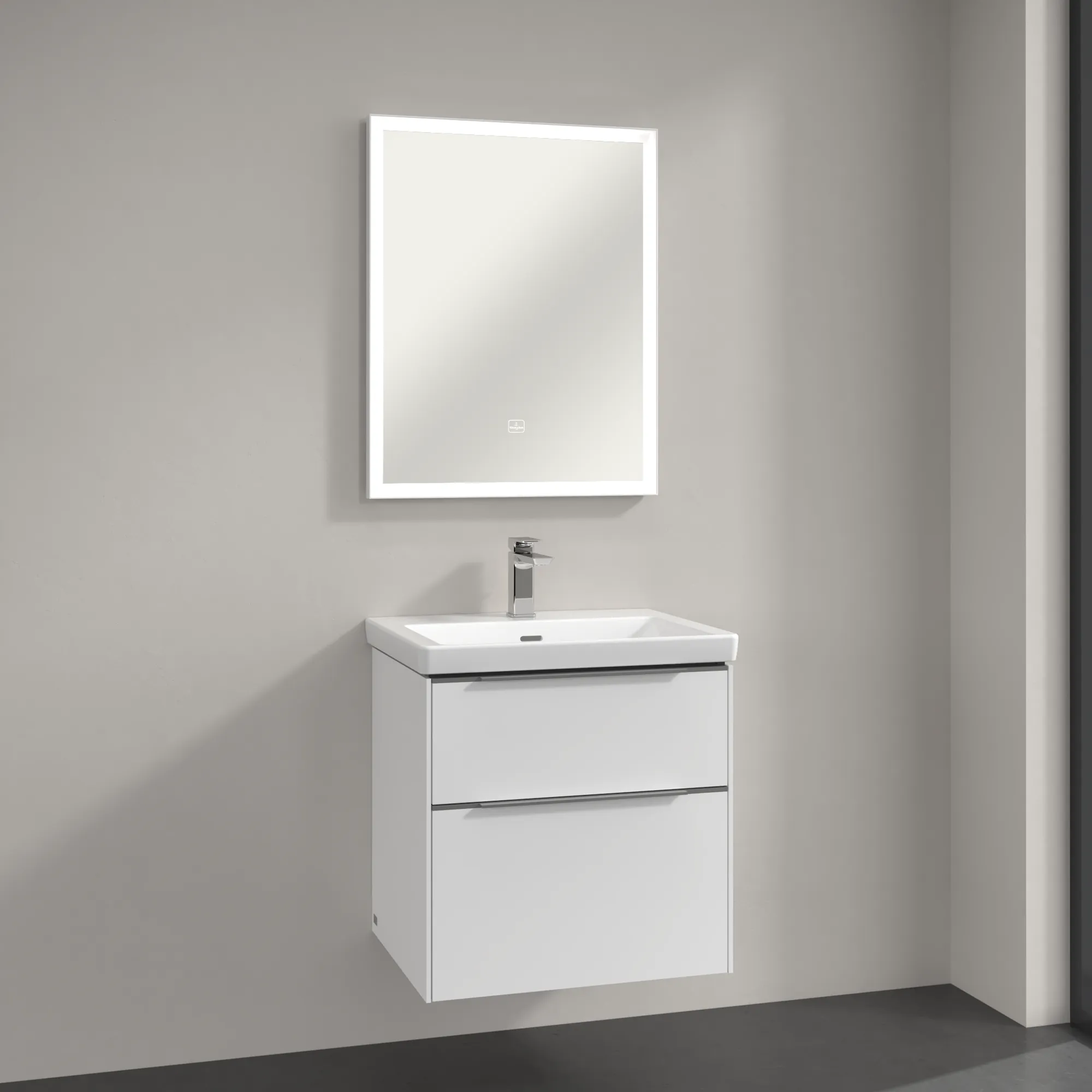 Villeroy & Boch Spiegel „Subway 3.0“ 60 × 75 cm in White Matt