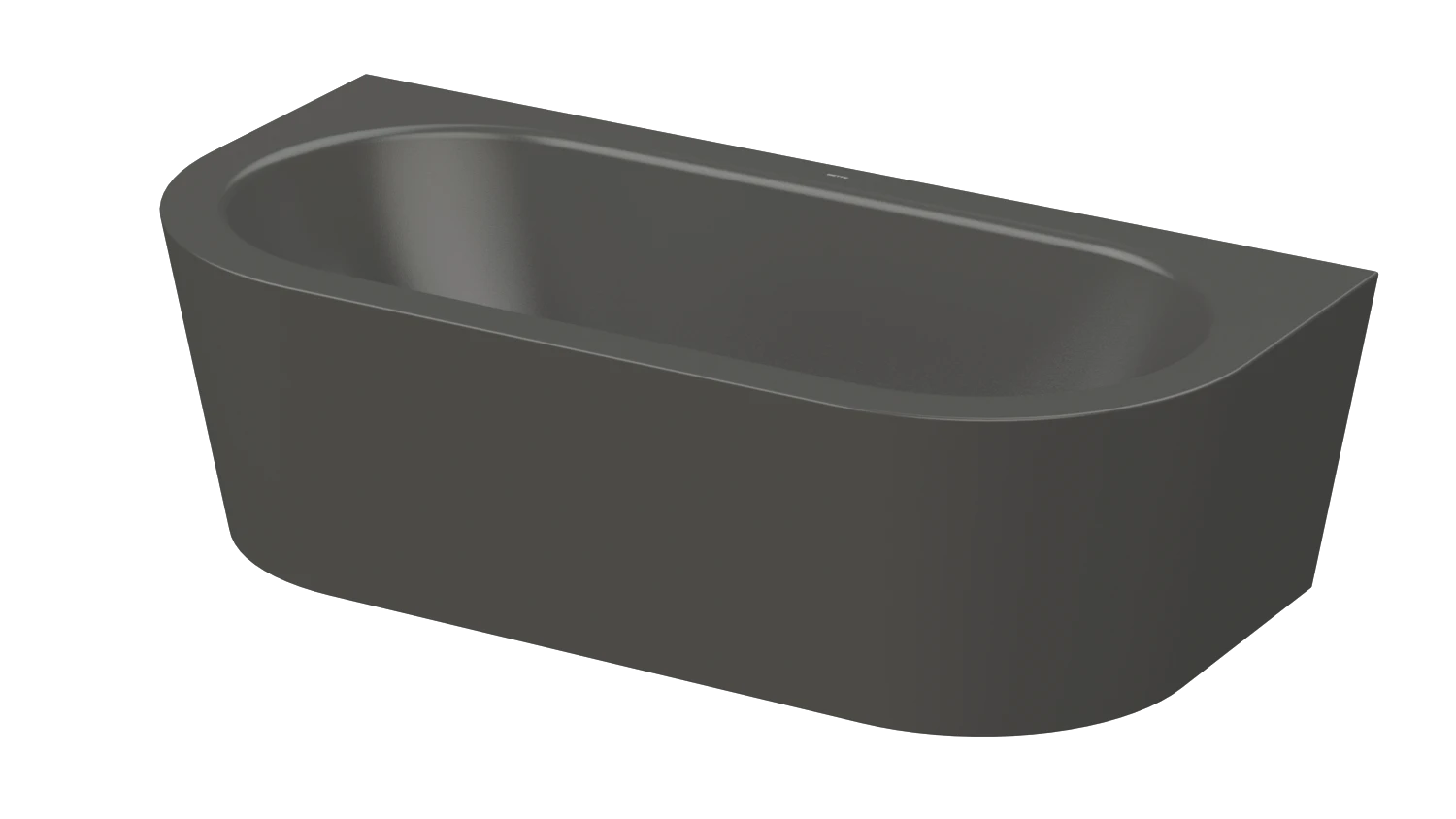 Bette rechteck Badewanne „BetteStarlet I Silhouette“ 195 × 95 cm in Anthracite