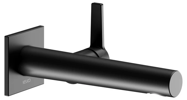 KEUCO EDITION 11 Einhebel-Waschtischmischer Unterputz 1 Loch schwarz matt