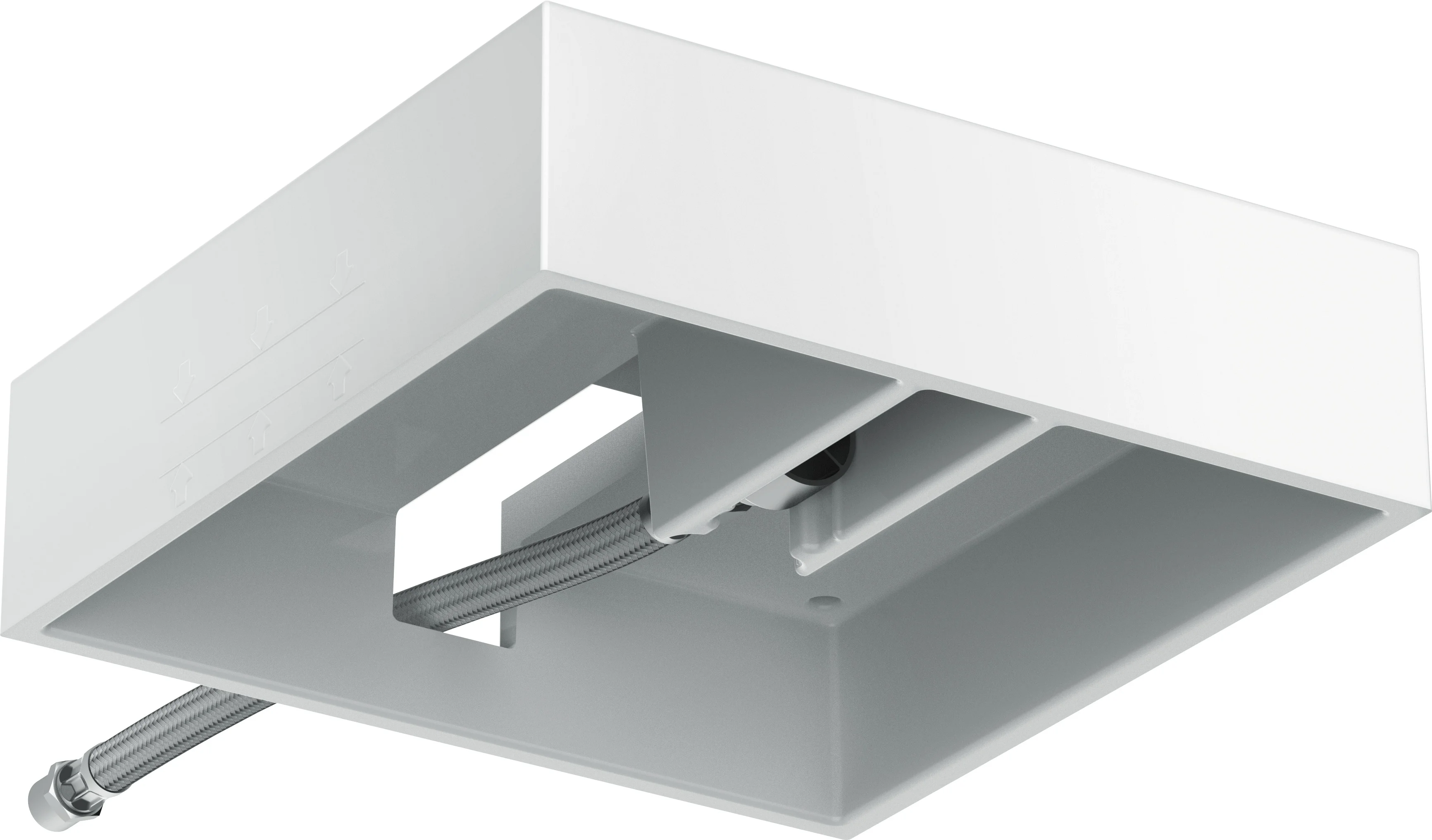 Hansgrohe Raindance E Kopfbrause Grundkörper 1-Jet, 400x400 mm Hansgrohe Raindance E Kopfbrause Grundkörper 1-Jet, 400x400 mm